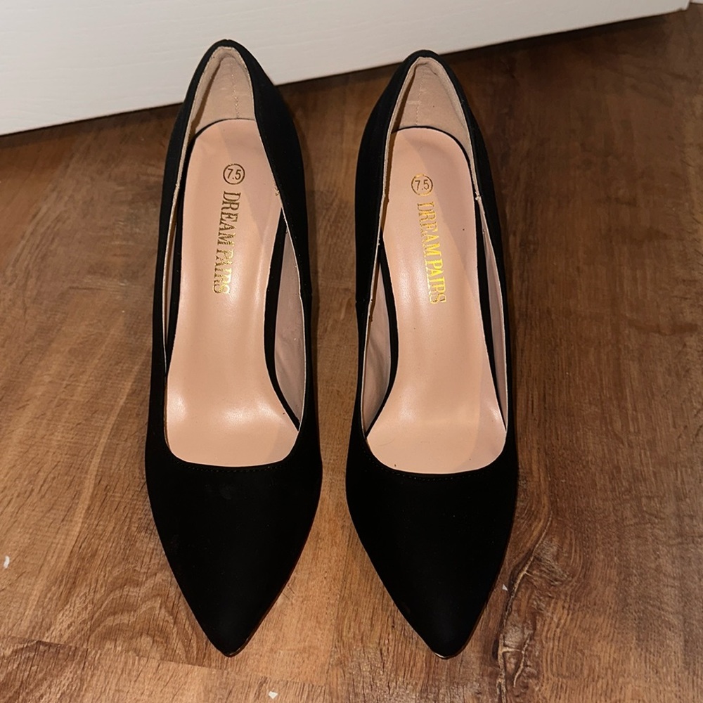 Black heels